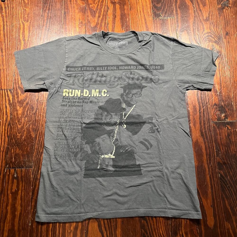 Rolling Stone M Y2K Run DMC Band Tee Black Regular